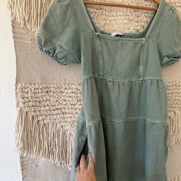 Louna Denim Mini Dress - Picture 5 of 8